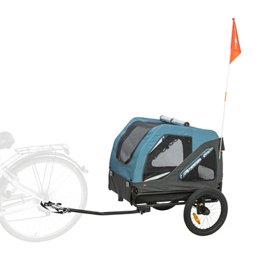 Remorque à vélo Trixie jusqu'à 35 kg bleu gris