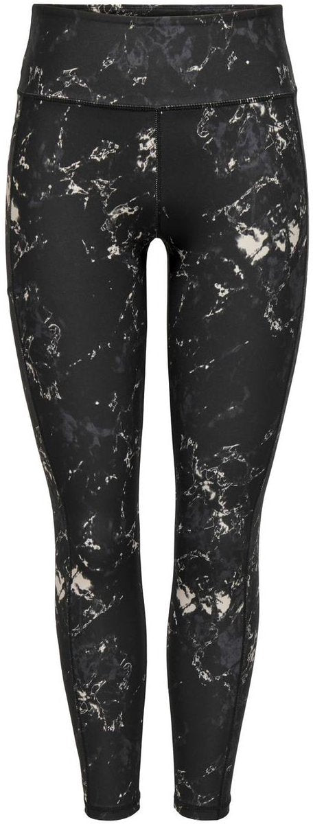 Ne jouez qu'à onprya-2-space life hw pck Tights noos leggings pour femmes - noir w. pierre ponce