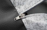 Housse de panier pour chien en cuir artificiel Bia bed noir