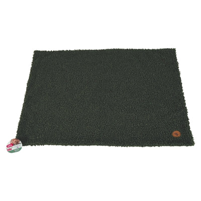 Zolux hondendeken billy polykatoen badstof hoekig groen