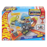 Ensemble de jeu et voiture jouet attaque de gorilles de la ville Hot Wheels