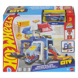 Hot Wheels City Center Police Tower Playset Playset - avec voiture de police en métal