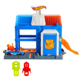 Hot Wheels City Center Police Tower Playset Playset - avec voiture de police en métal