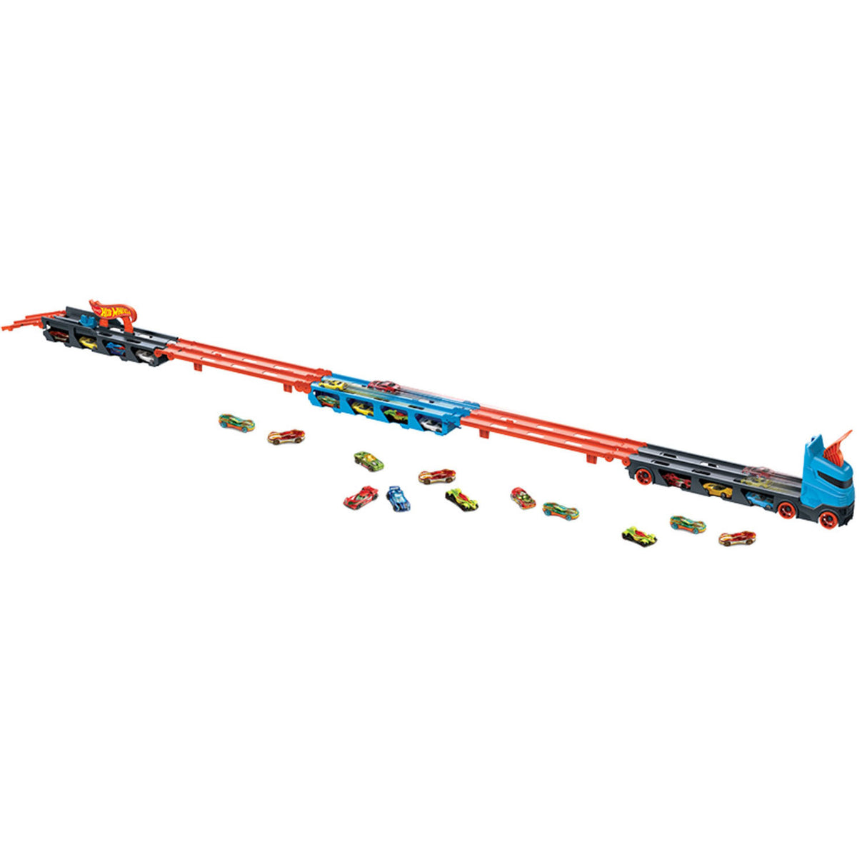 Ensemble de jeu semi-remorque Hot Wheels Speedway - véhicule jouet