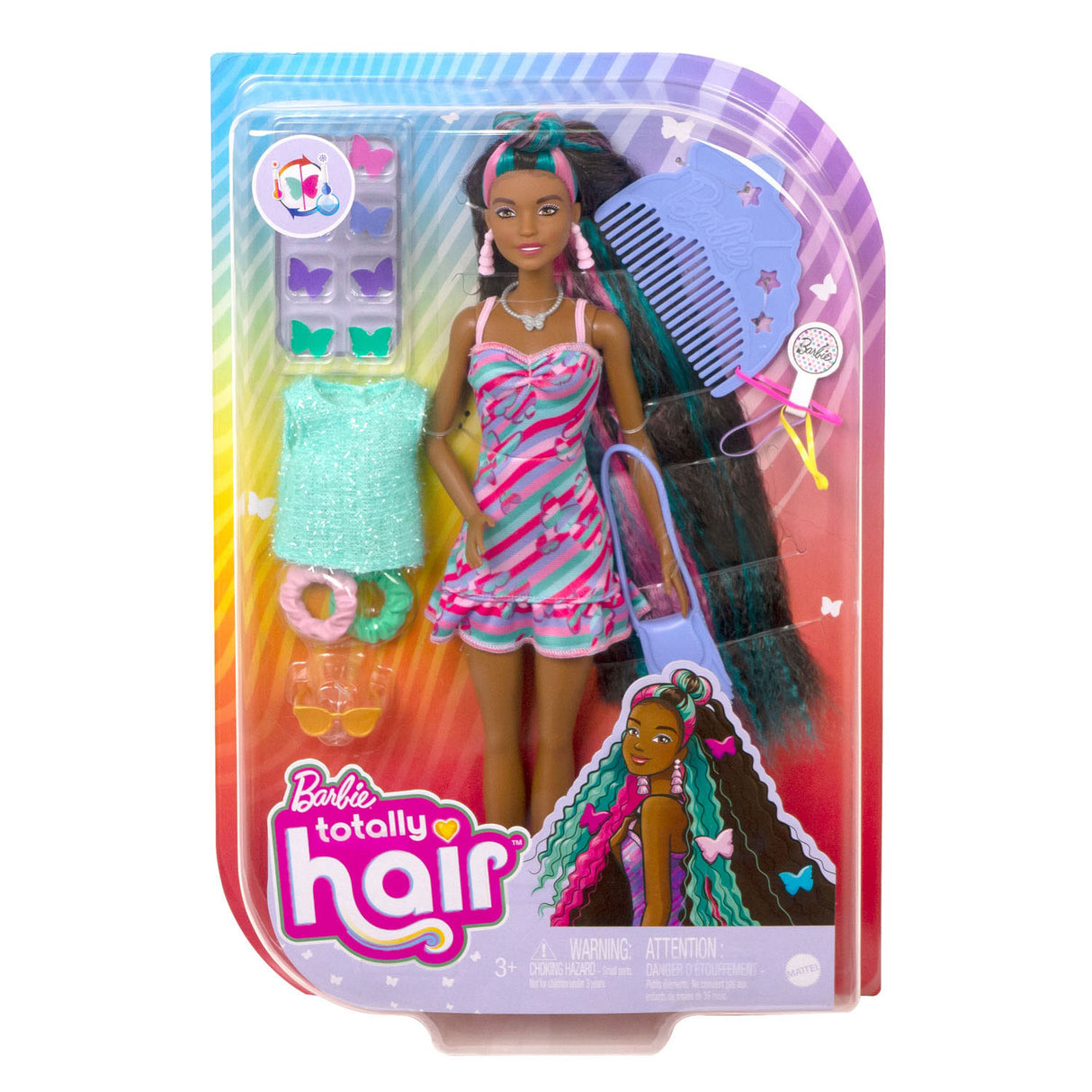 Mattel Pop totalmente mariposa para el cabello