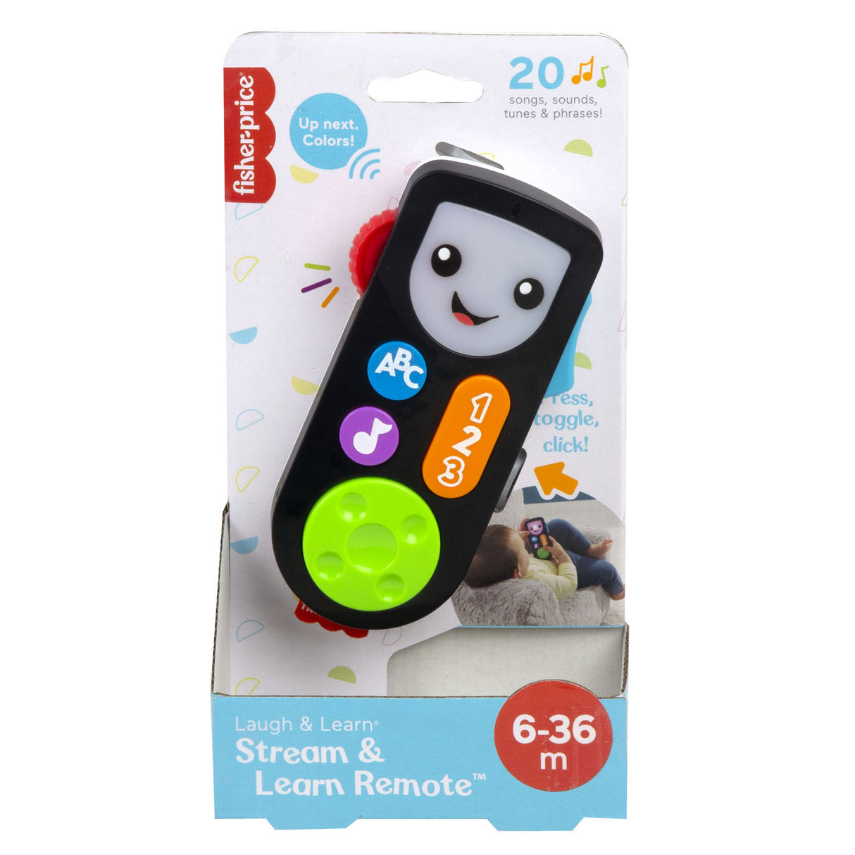 Télécommande amusante d'apprentissage Fisher-Price de Mattel