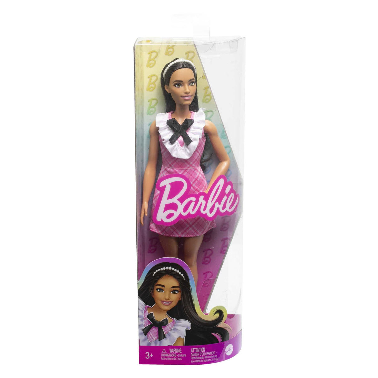 Mattel Fashionista Pop Pink Plaid