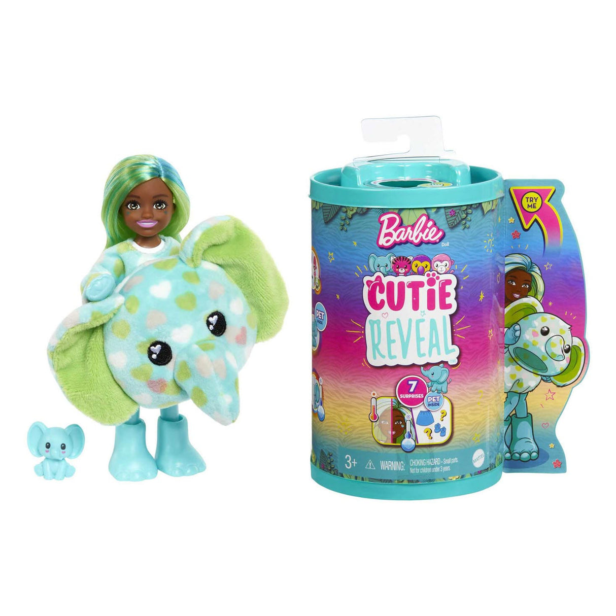 Mattel Cutie Reveal Chelsea Pop Series Elephant