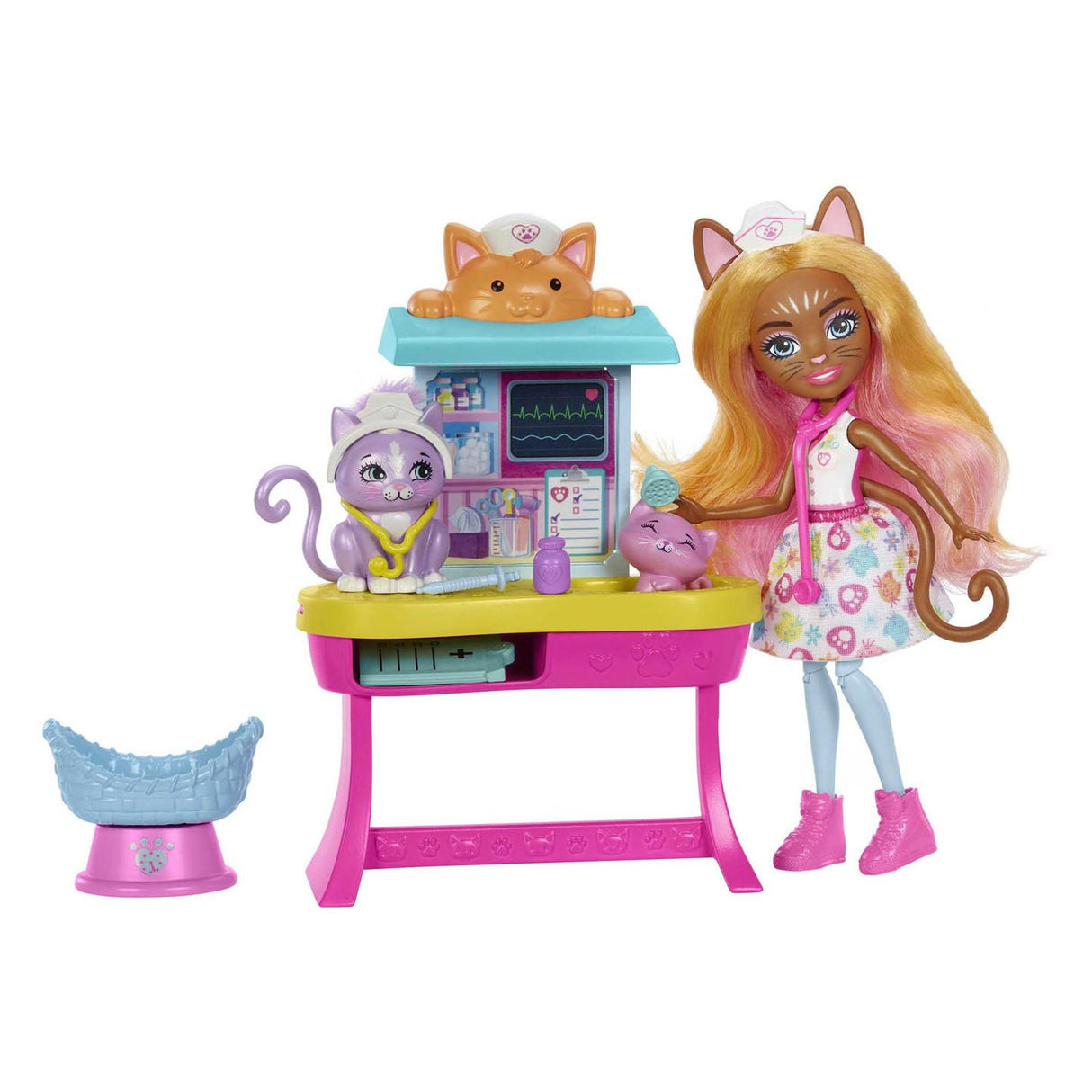 Mattel Enchantimals City Tails Practice Doktora Speeltet