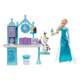 Mattel Frozen Pop Elsa Olaf i zestaw do gry w glinę samochodu