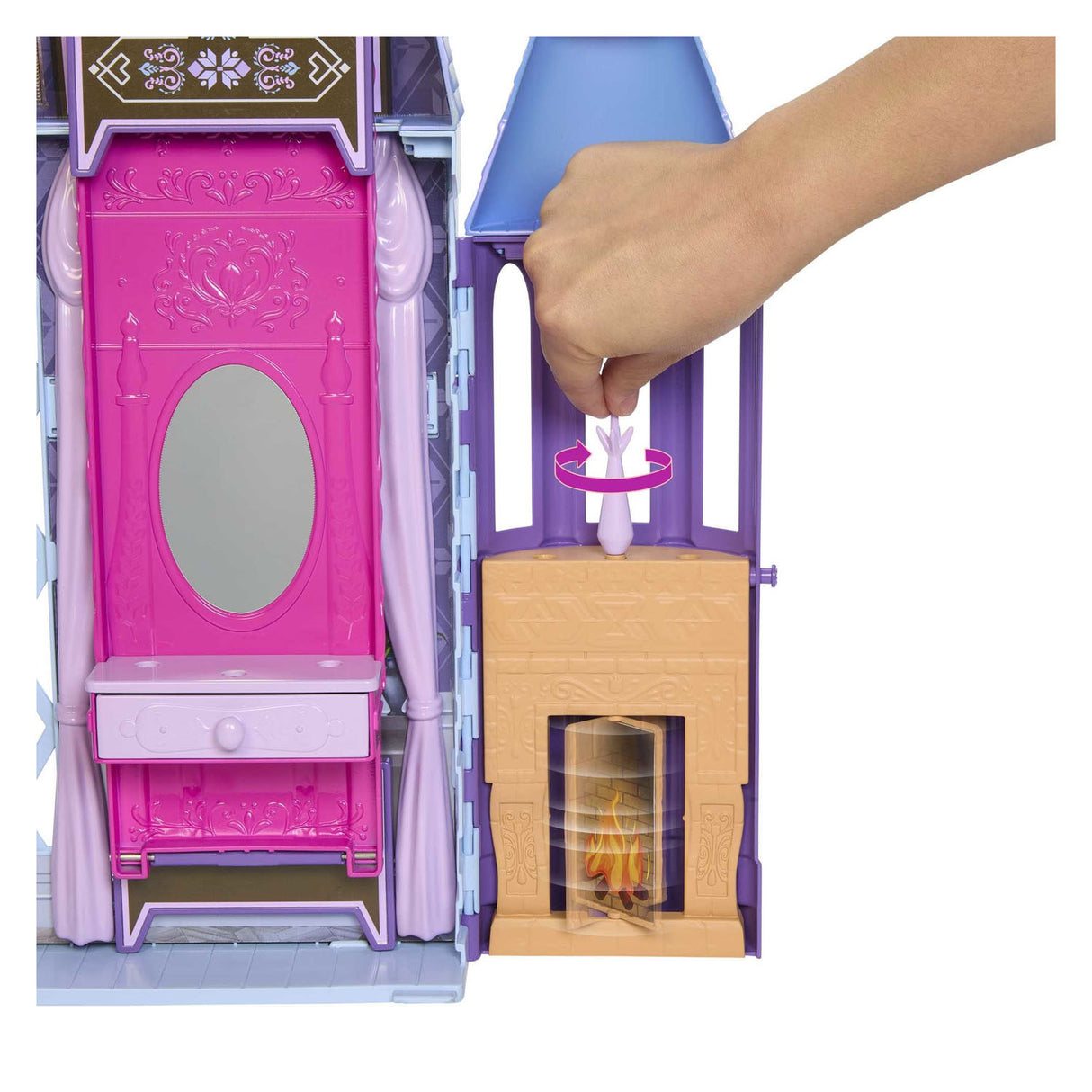 Mattel congelado el castillo de Elsa Poppenhuis