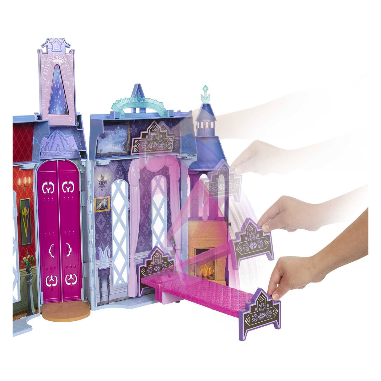 Mattel congelado el castillo de Elsa Poppenhuis