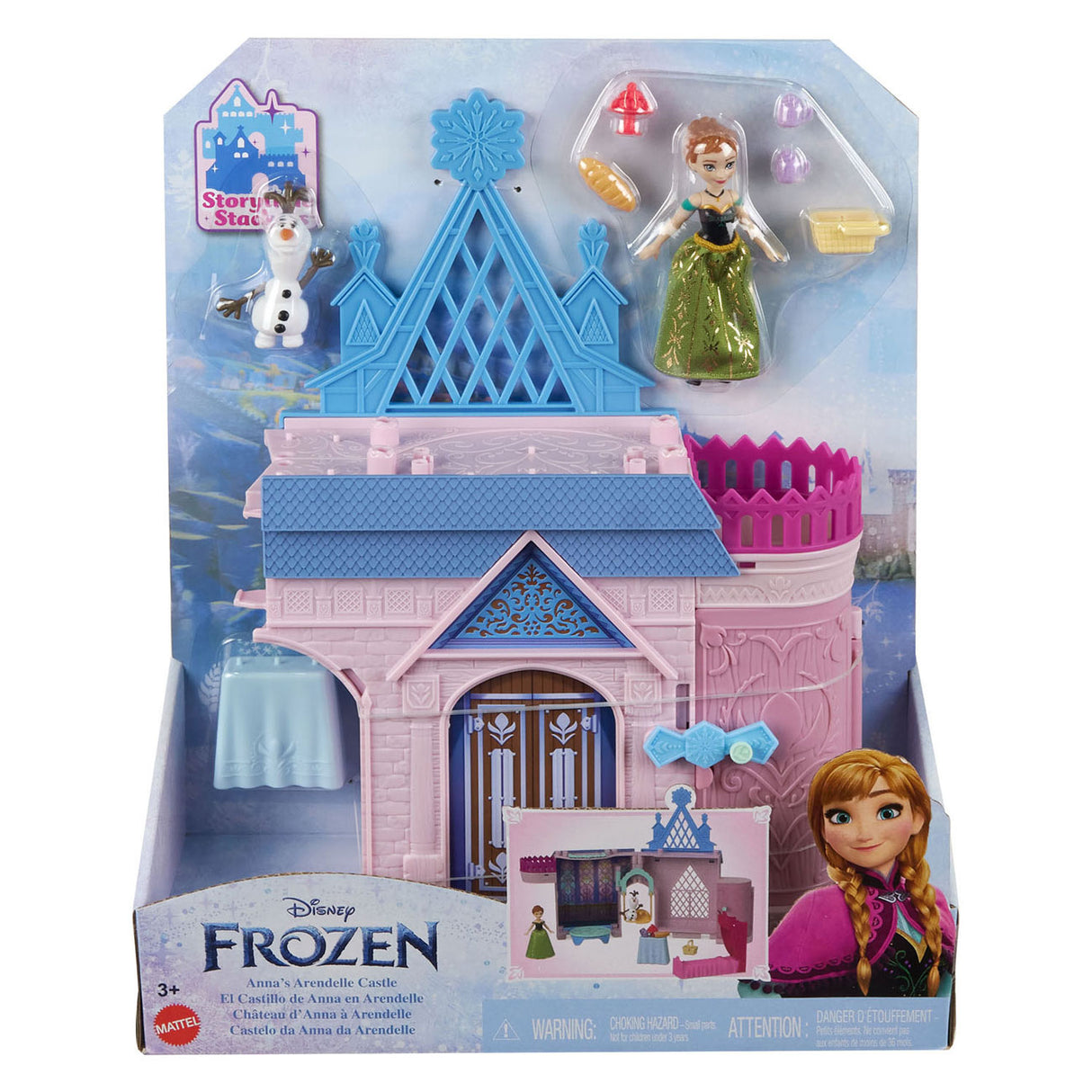 Mattel Frozen StaperStackers Anna's Castle i Arendelle Speeltet