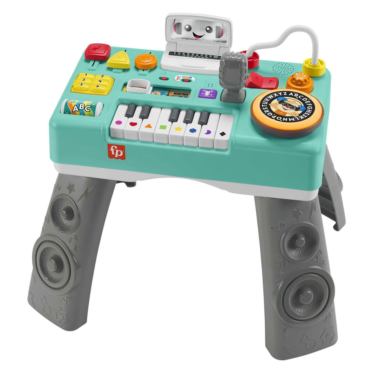 Fisher Price Learning Pleasure Mix og skinn DJ -bord