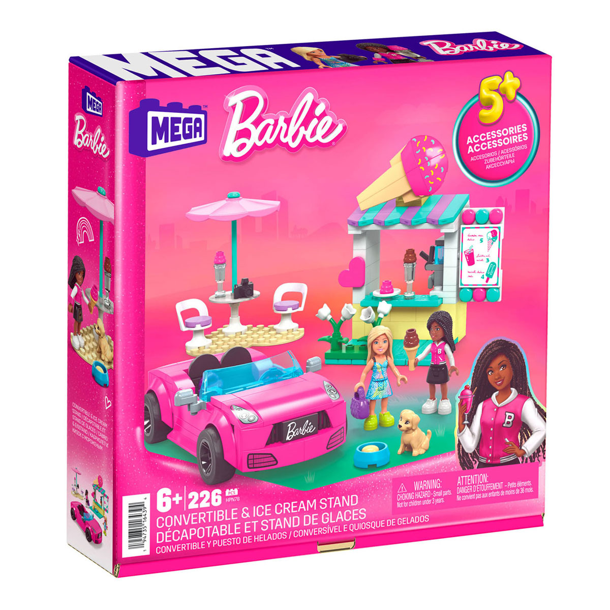 Mattel Mega Ice Cream Stall Set, 226DLG.