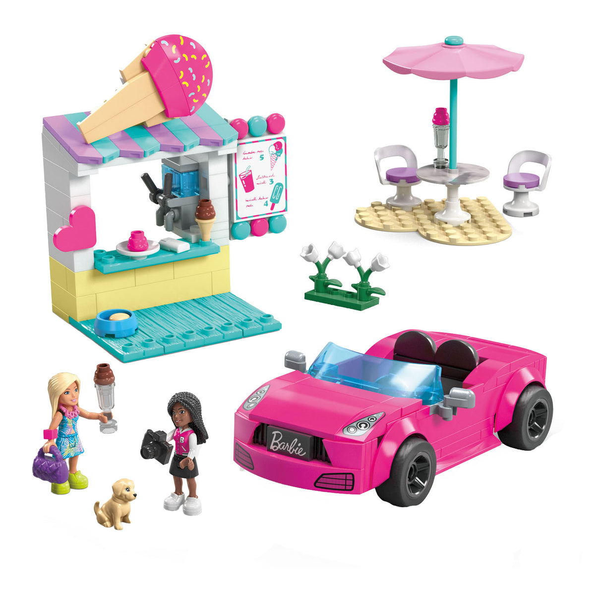 Mattel Mega Ice Cream Stall Set, 226DLG.