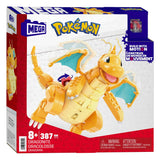 Mattel mega construx jeu de construction pokémon - dragonite - 387 pièces.