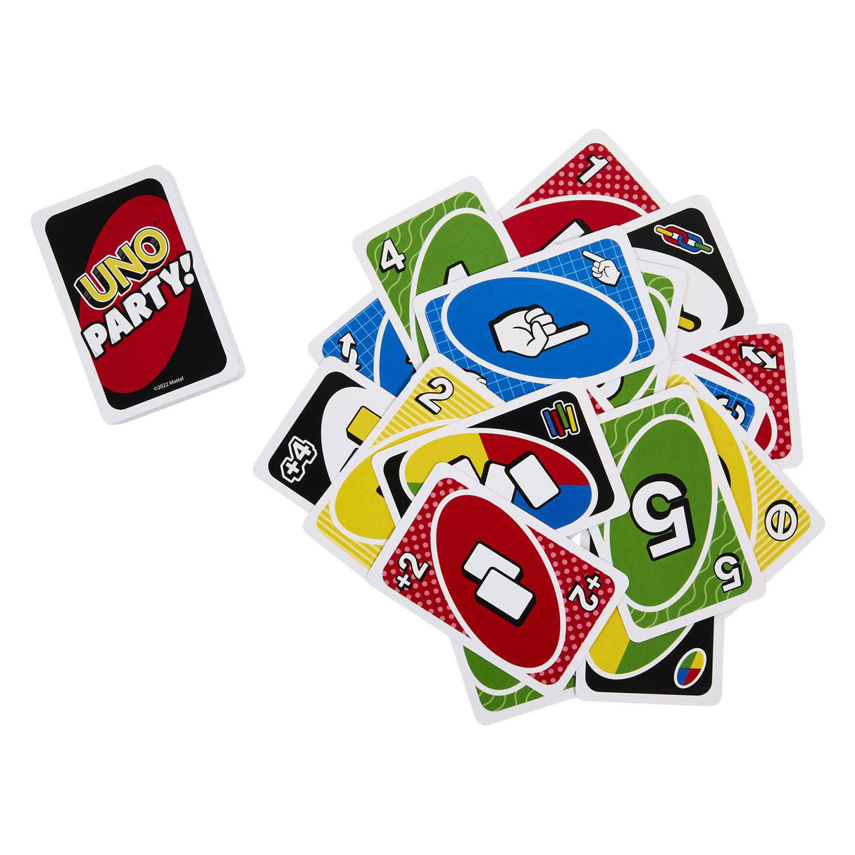 Mattel Uno Party Card -Spiel