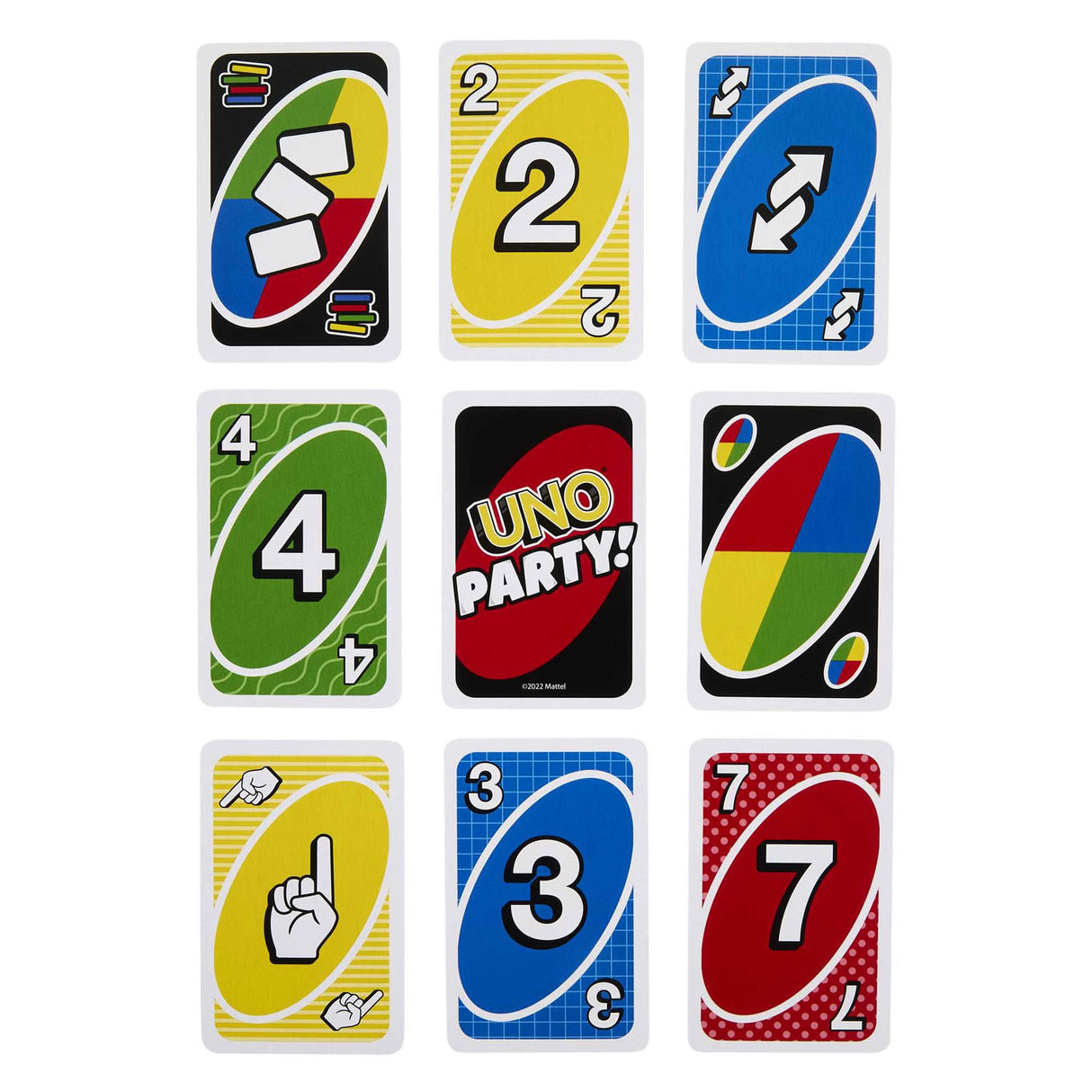 Mattel Uno Party Card -Spiel