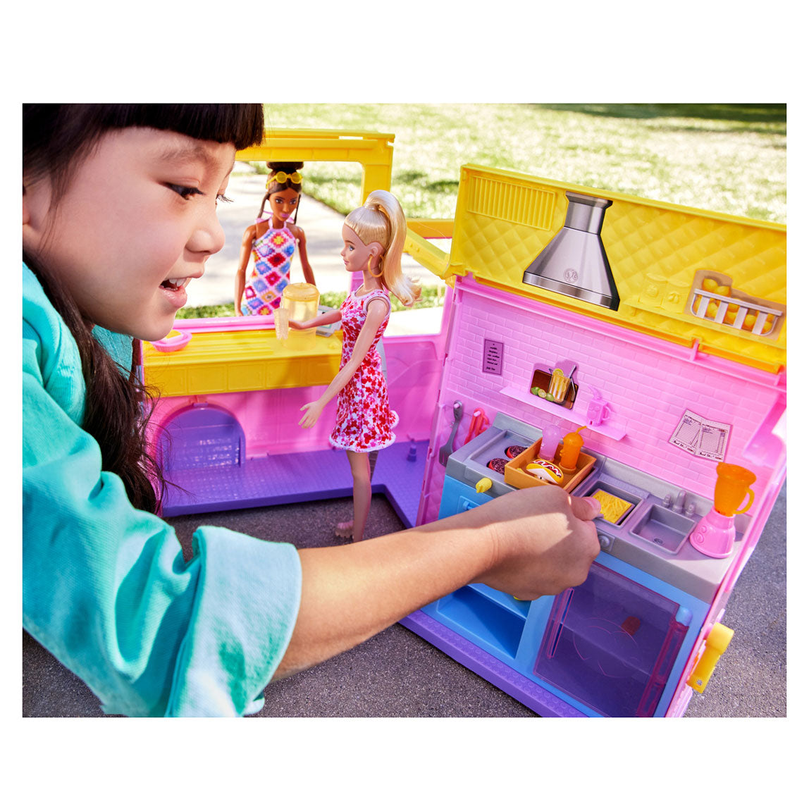 Mattel Lemonade Truck s panenkou