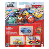 Mattel Disney Pixar Cars Mini Racers Cars, 3 pcs.