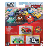 Mattel Disney Pixar Cars Mini Racers Cars, 3 pcs.
