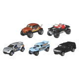 Mattel Matchbox Basics Voitures, 5 pcs.