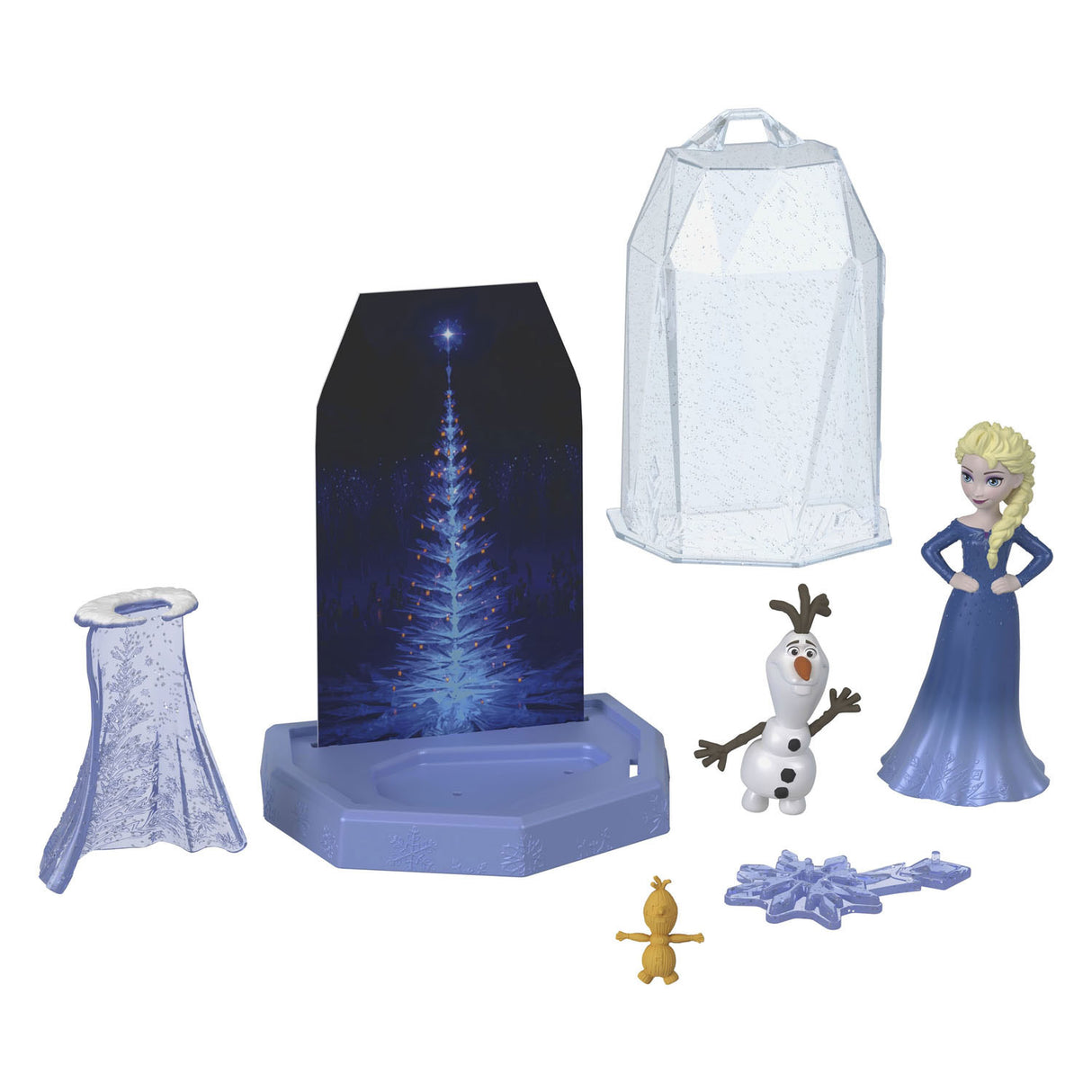 Mattel disney frozen ice reveal modepop elsa en olaf