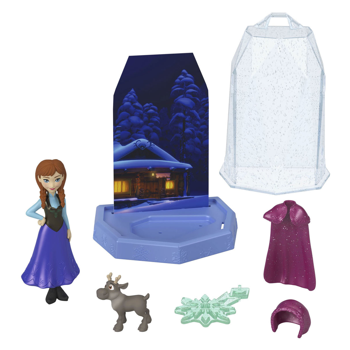 Mattel Disney Frozen Ice Reveal Fashion Doll Elsa et Olaf
