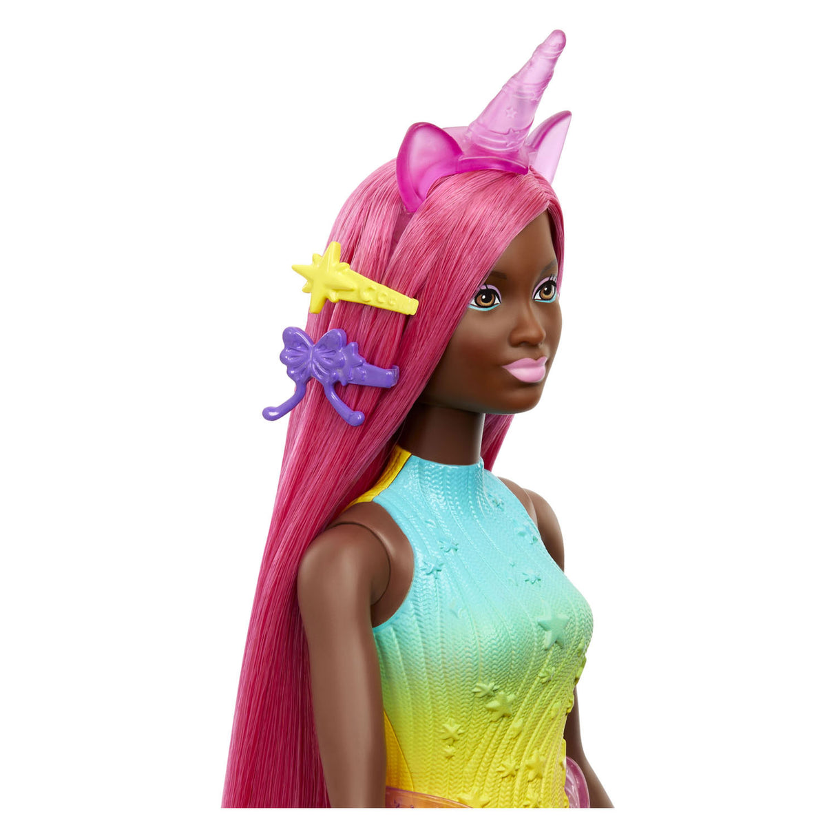 Mattel Fashion Doll Mermaid z długimi włosami różowymi