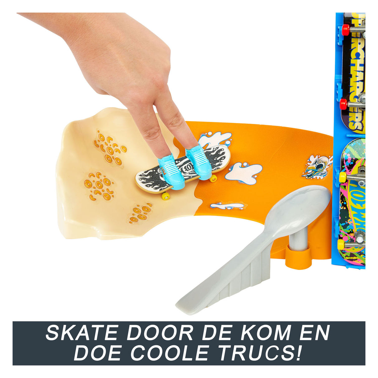 Heiße Räder Tony Hawk Skateboard Frühstücksspiel Set