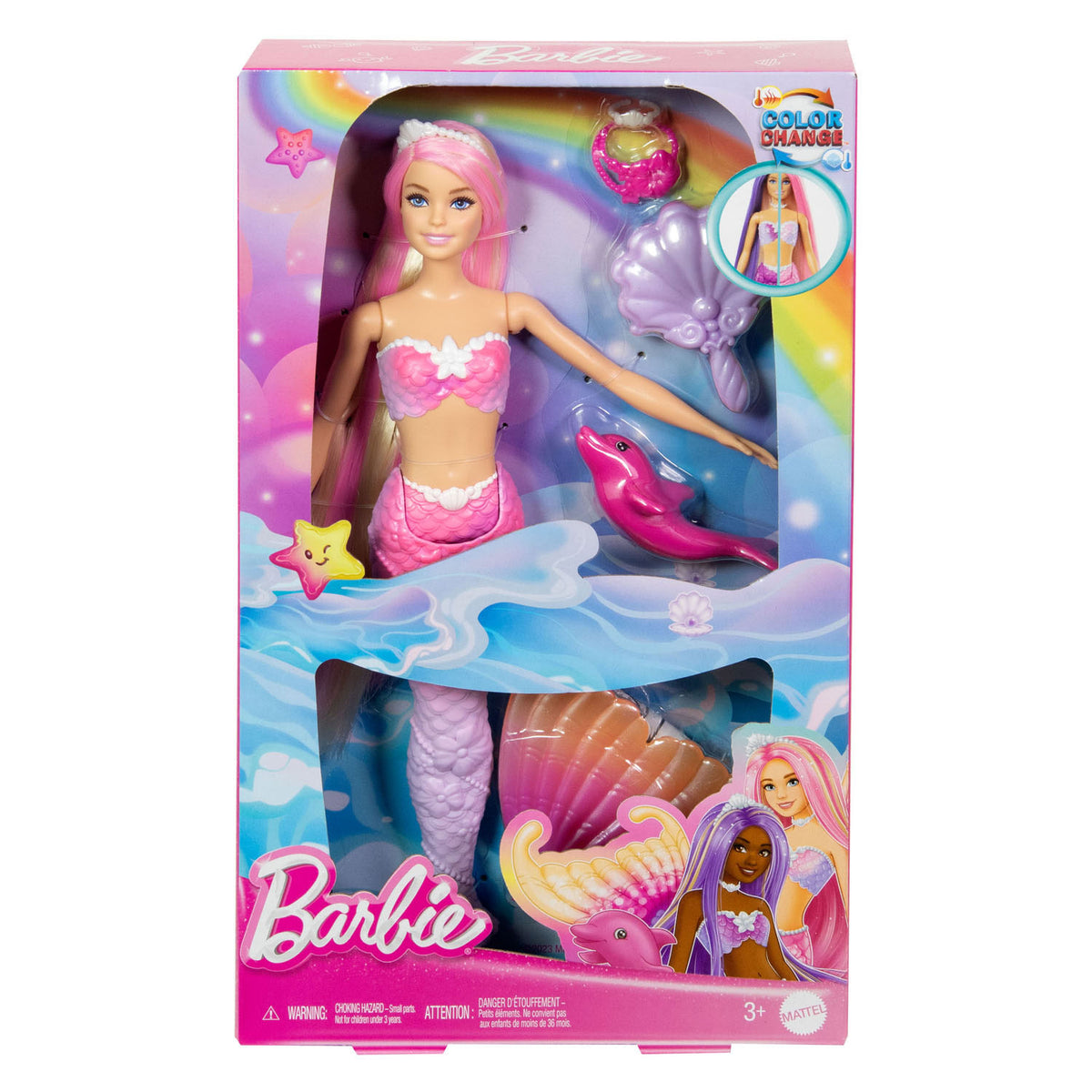 Barbie une touche de magie - poupée sirène - poupée