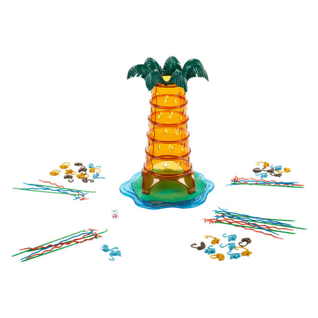 Jeux Mattel singes tombants, fête dans les arbres à bascule, jeu d'enfant