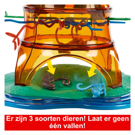Jeux Mattel singes tombants, fête dans les arbres à bascule, jeu d'enfant