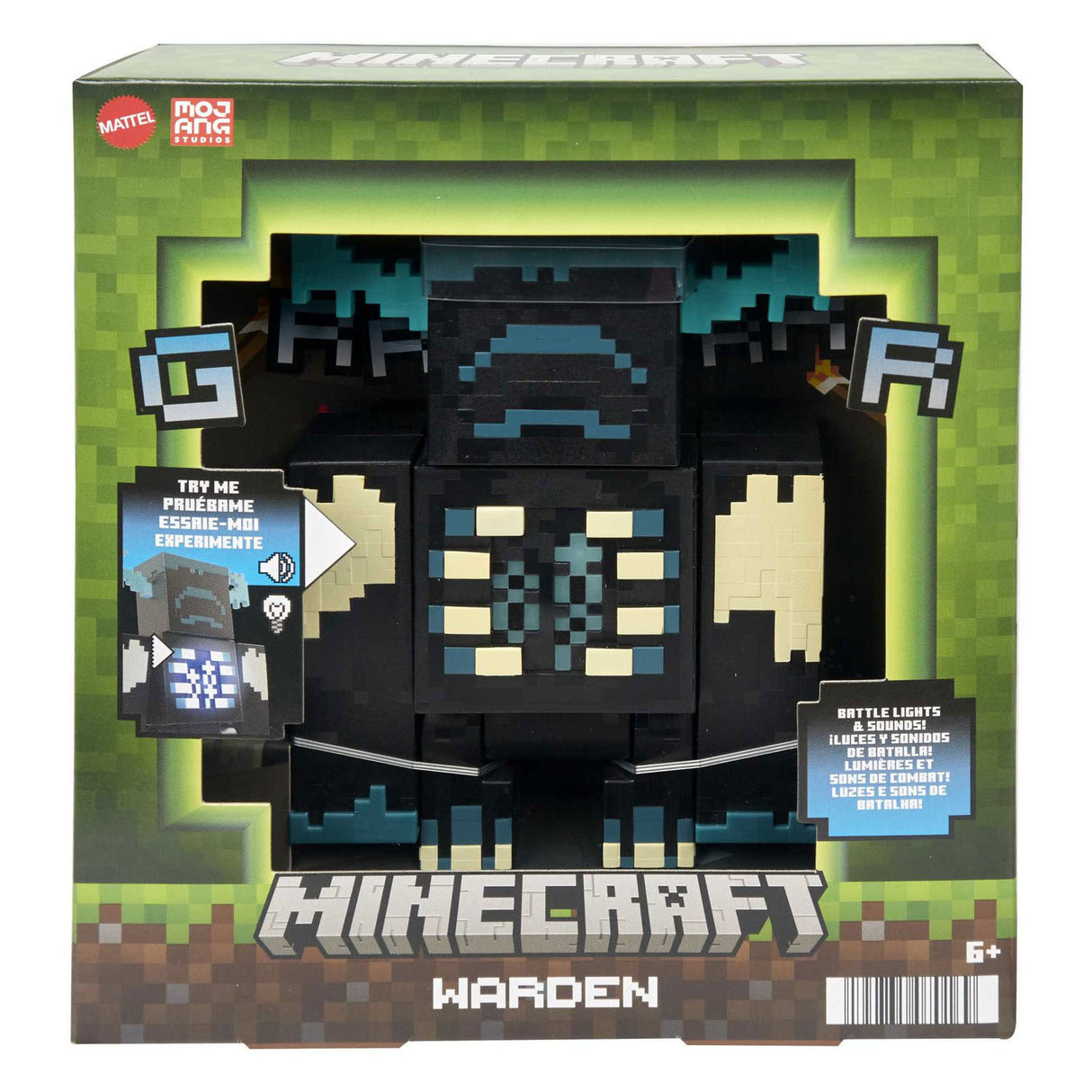 Matstell Minecraft Warden Figur