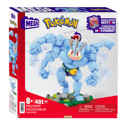 Mattel Mega Consupux Pokémon Machamp Bouwset, 399dlg.