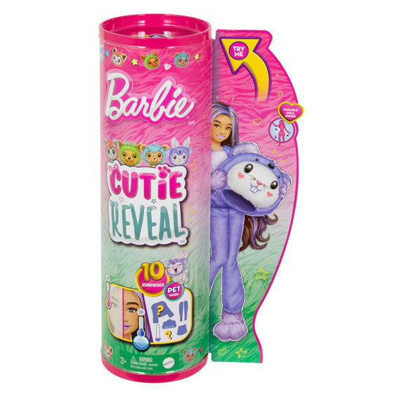 Mattel Cutie Reveal avec le thème des costumes et 10 surprises