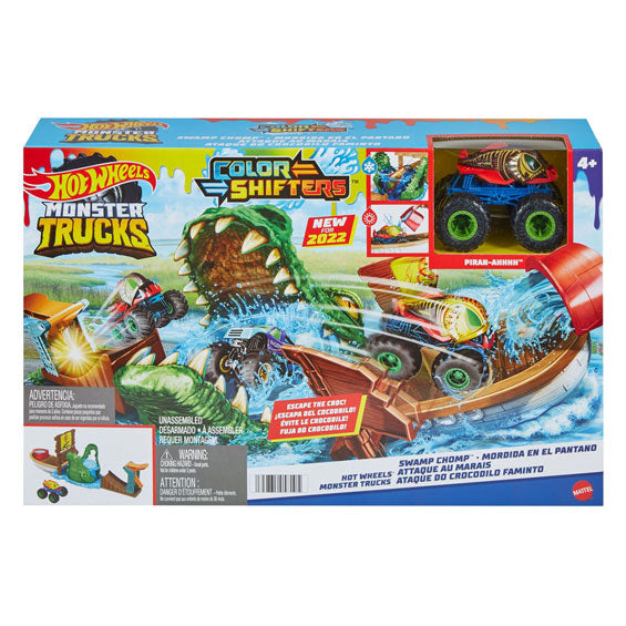 Ruedas Hot Wheels Monster Trucks Swamp Chomp Juego