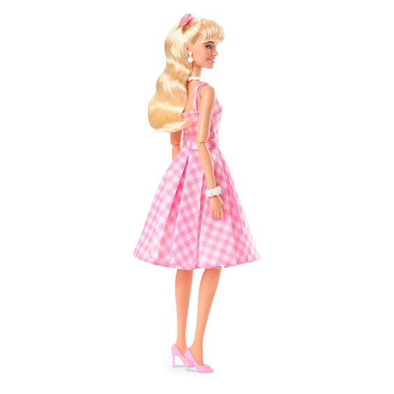 Mattel le film rose gingham robe mode pop