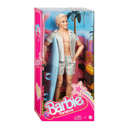 Mattel Movie Ken Striped Fashion Pop