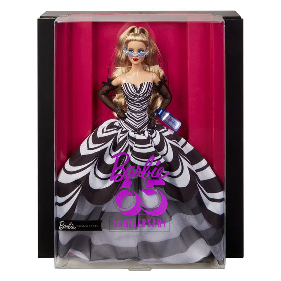 Mattel Barbie 65th Blue Sapphire Birthday Fashion Doll