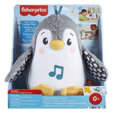 Pingouin oscillant à rabat Fisher-Price - 20 cm de haut - peluche interactive