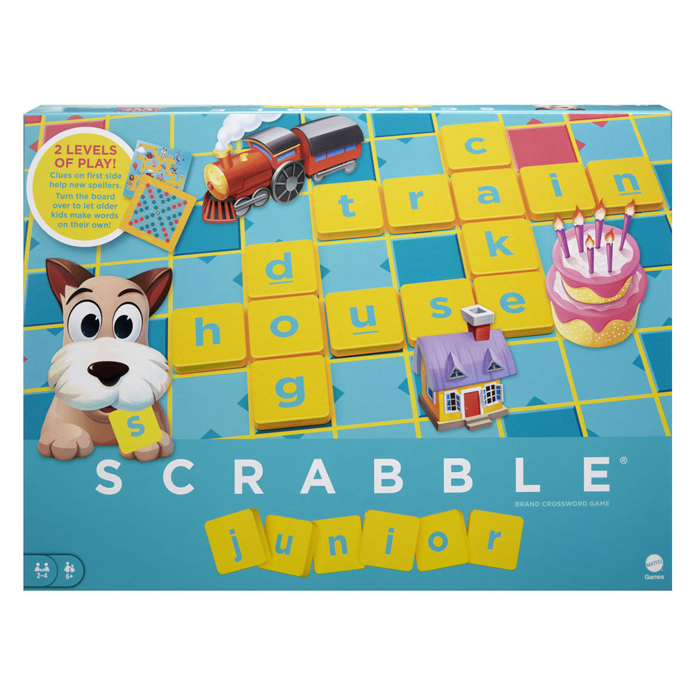 Mattel Junior Scrabble Board Game (francoščina)