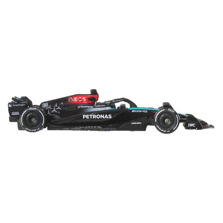 Hot Wheels Voiture de course de collection Formule 1 en métal de qualité supérieure - George Russell Mercedes-Benz