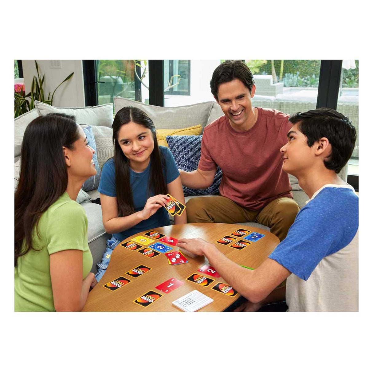 Jeu de cartes Mattel uno zéro