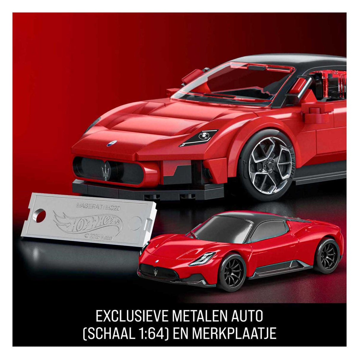 Hot Wheels Speed ​​Series Maserati 1:32 jeu de construction - 250 pcs.