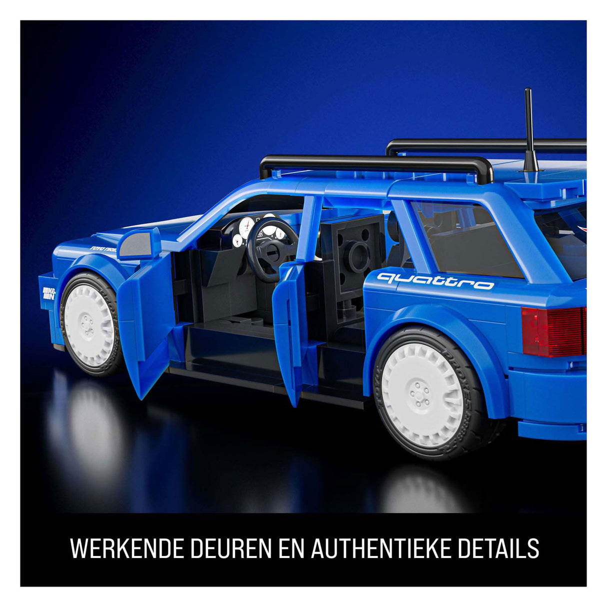 Mattel Brick Shop Hot Wheels Speed Series - '94 Audi Avant RS2 - Jouets de construction - 252 pièces