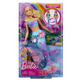 Barbie sirène avec fleurs magiques bleues