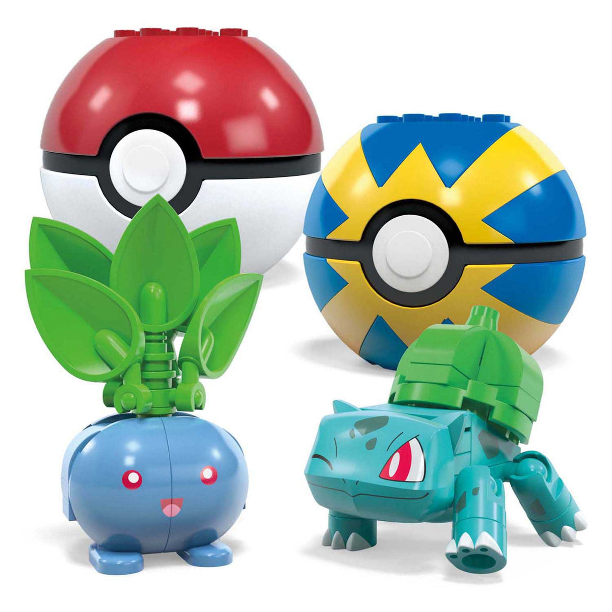 Équipe d'entraîneurs de type Mega Bloks Pokemon Mega Grass