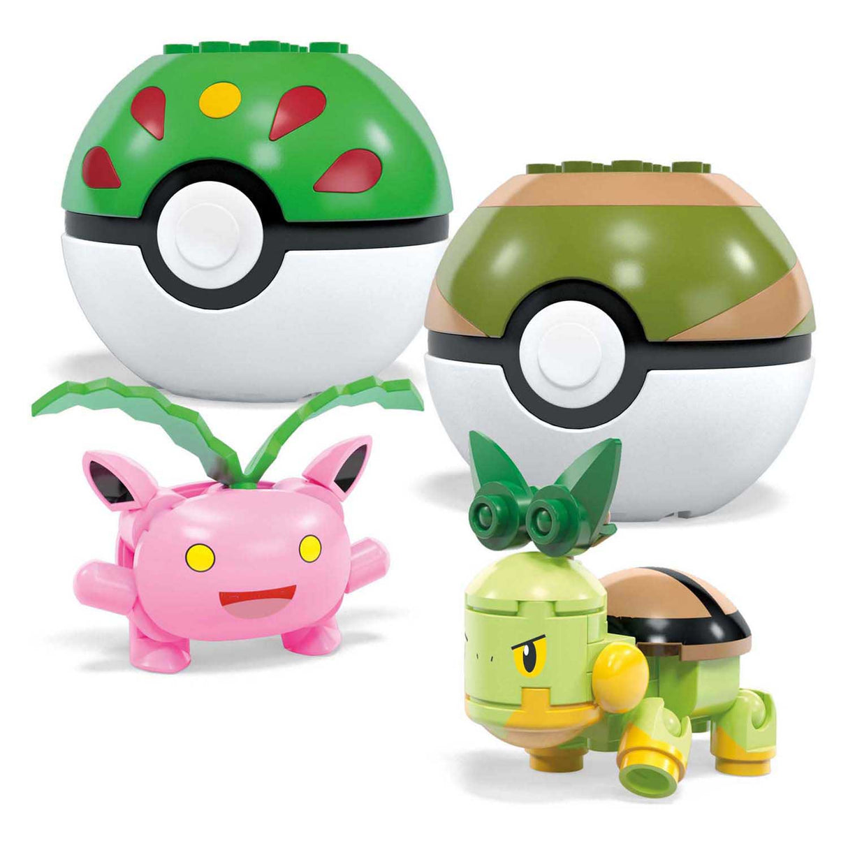 Équipe d'entraîneurs de type Mega Bloks Pokemon Mega Grass